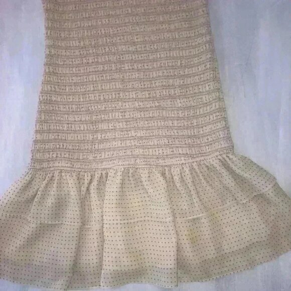 Storia Tan & Black Mini Dress size Small - Picture 11 of 13